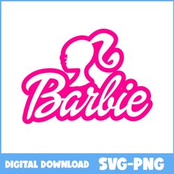 barbie logo png, barbie svg, barbie logo svg, birthday svg - instant download