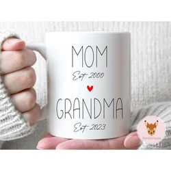 mom, grandma - fist time grandma gift, new grandma gift, future grandma mug, first grandma gift, grandma mug, first moth