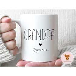 grandpa 2 -first time grandpa gift, custom gift for grandpa, first grandpa gift, new grandpa gift, father's day custom g