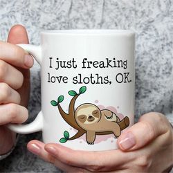 sloth mug, sloth, sloth coffee mug, sloth gift, coffee mug, funny mug, mug, funny coffee mug, coffee, sloth gifts, cute