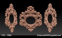 classical carved frame