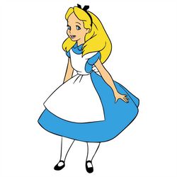 QualityPerfectionUS Digital Download -Alice in Wonderland - PNG, SVG File for Cricut, HTV, Instant Download