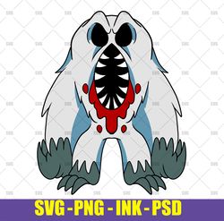 ambush svg, garten of banban svg, ambush png, ambush ink cut files for cricut png, svg, ink