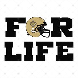 For New Orleans Saints life svg