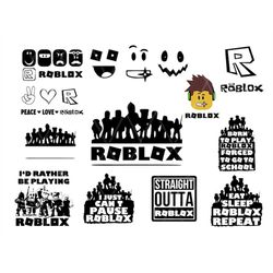 Roblox White Logo PNG Vector (SVG) Free Download