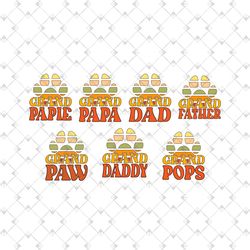 7 files grand paw sublimation png, fathers day png, grand papie, grand papa, grand dad, grand father, grand paw, grand d