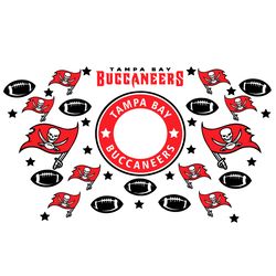 tampa bay buccaneers starbucks wrap svg, sport svg, football svg, starbucks wrap svg, starbucks buccaneers svg, starbuck