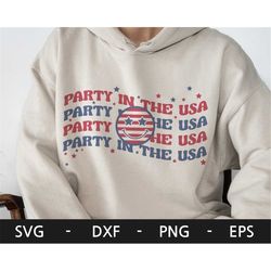 party in the usa svg,4th of july svg,july 4th svg, fourth of july svg, america svg,independence day shirt,retro svg,svg