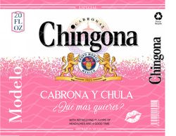 chingona cabrona y chula 20 oz sublimation warp