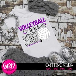 volleyball svg, volleyball hair don't care svg, volleyball svg design, volleyball shirt design, volleyball clipart, came