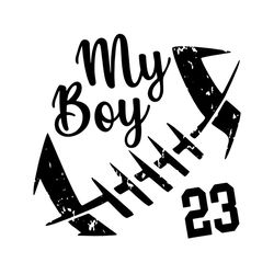 my boy football svg, mothers day svg, love son svg, cheer mom svg