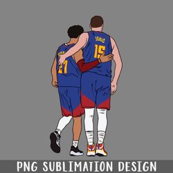 jamal murray and nikola jokic png download