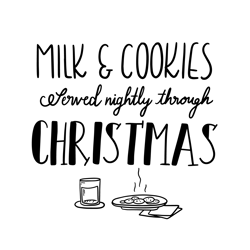 Milk And Cookies Svg, Merry Christmas Svg, Christmas svg, Christmas design, santa Svg, Noel Svg, Digital Download