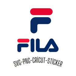 fila svg sticker print  | decal | high quality | digital file | download only | cricut | vector| svg,pdf,png,eps