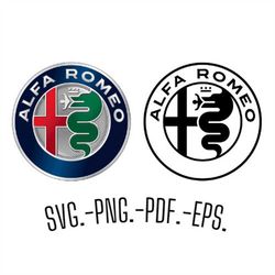 alfa romeo svg cricut print sticker | decal | high quality | digital file | download only | vector| svg,pdf,png,eps