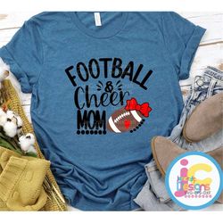 football cheer svg football mom svg, football and cheer mom svg, cheer mom life svg, eps, dxf, png cut files cricut, sil