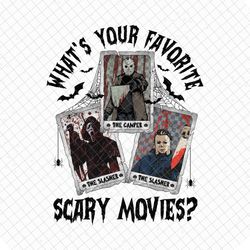 whats your favorite scary movie halloween png, scary movie png