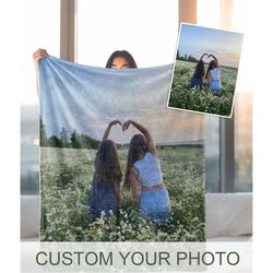 custom your photo blanket, collage photo blanket, make your own blanket, fleece throw, milestone, love photo blanket, pe