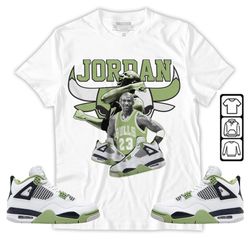 jordan legend unisex sneaker shirt match retro oil green 4s tee, jordan 4 oil green t-shirt, hoodie, sweatshirt