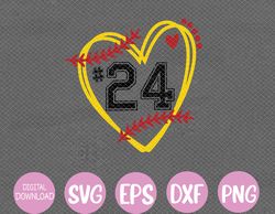 softball jersey 24 trendy softball, softball heart svg, eps, png, dxf, digital download