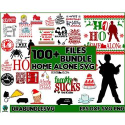 100 home alone svg bundle, wet bandits , christmas svg bundle, layered svg, merry christmas ya filthy animal, home alone