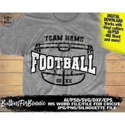 football team svg, football shirt, shirt design, football template, digital cutting file, cricut, silhouette, iron on, f