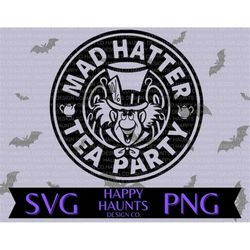 mad hatter svg, easy cut file for cricut, layered by colour