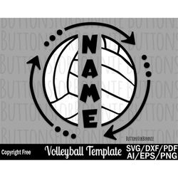 volleyball template svg, volleyball name svg, volleyball mom svg, volleyball emblem, cut file, volleyball shirt svg, mon