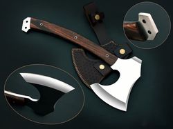tactical tomahawk battle axe 6150 high carbon steel handmade survival hatchet
