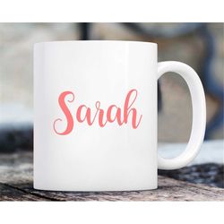 personalized coffee mug, custom name coffee mug, custom mom gift, christmas gift for ladies, custom gift for her, coffee