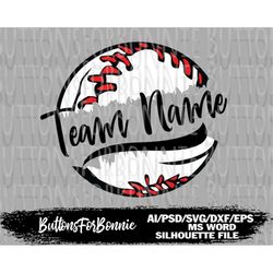 baseball svg, template, baseball mom svg, baseball shirt svg, cut file, distressed baseball, cricut, name, soccer team,