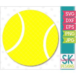 tennis ball svg, tennis svg, dxf, eps, png, jpg, htv, cricut svg, cricut cut file, silhouette, sports svg, sweet kate de