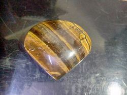 radiate love and protection with our tiger eye crystal heart - a guardian of healing and courage