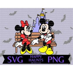 Castle mice SVG, easy cut file for Cricut, Layered by colour