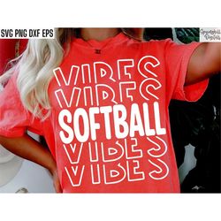 softball vibes svg | softball tshirt cut files | high school softball | softball shirt svgs | softball season | softball