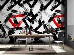 stylish graffiti wall murals decals