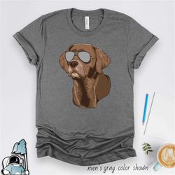 chocolate lab shirt, labrador shirt, dog t-shirt, chocolate lab gifts, american labrador, labrador retriever shirts, dog
