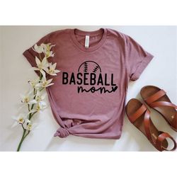 baseball mom shirt, baseball mom t-shirt, baseball season, cute mom shirt, baseball game day mom shirt, sports mom, cute