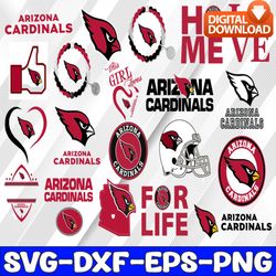 bundle 20 files arizona cardinals football team svg, arizona cardinals svg, nfl teams svg, nfl svg, png, dxf, eps, insta