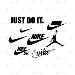 just do it bundle svg, brand svg, nike logo svg, nike just do it logo svg, nike swoosh svg, sports brand nike svg, famou