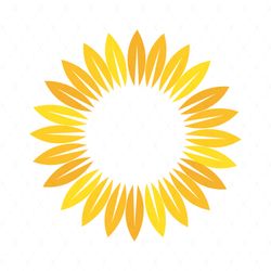 sun symbol sunflower logo svg, flower svg, sun svg, sun symbol svg, sunflower logo svg, birthday gift svg, gift for girl