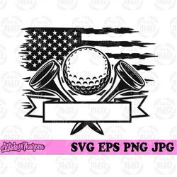 us golf club jpeg svg, golf ball pin stand clipart, golfer t-shirt design png, golf swing player dxf, rich sports life c