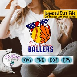 busy raising ballers svg, basketball softball svg, basketball svg, softball svg, basketball mom svg, softball mom, cricu