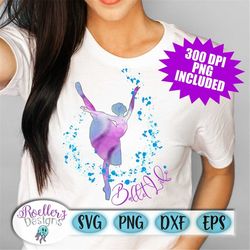 dance svg, sublimation, dance design, dance silhouette, ballet svg, ballerina svg, ballerina clip art, ballet dancer, di