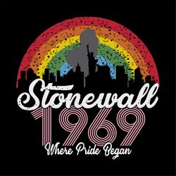 stonewall svg, stonewall 1969 where pride began svg, rainbow shirt svg, lgbt shirt, silhouette cameo, cricut file, svg,