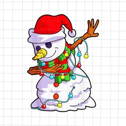 dabbing snowman png, snowman christmas png, snowman xmas png, snowman santa hat png - fetcheckman