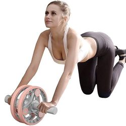 ab wheel slide 4 wheel roller with resistance band multifunction set with push up bar dumbbell tensioner(us customers)