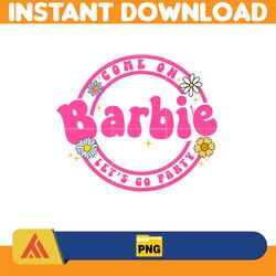 come on barbie let's go party png, barbie png, barbie doll png, barbie girls, party girls png, birthday party png (8)