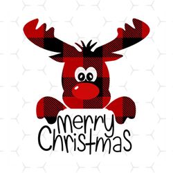 merry chritsmas reindeer svg, christmas svg, reindeer svg, farm svg, santa hat svg, merry christmas svg, christmas tree