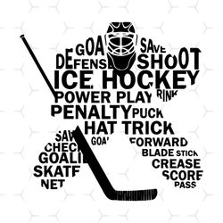 ice hockey svg, sport svg, goalie text art svg, hockey svg, hockey fans svg, helmet svg, human shape svg, nfl team svg,